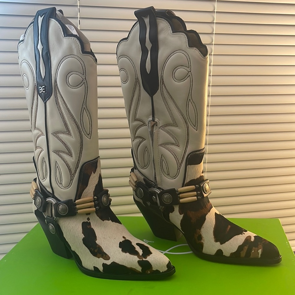 Jackie Sam Edelman cowgirl boots